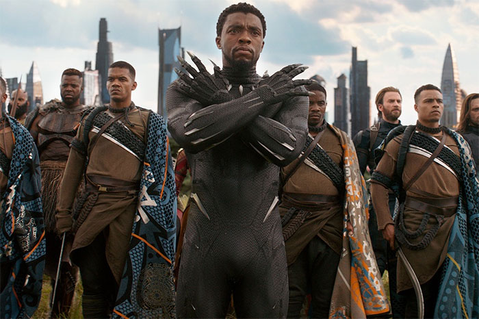 Black Panther và bộ giáp vibranium. (Ảnh: Marvel Studios).