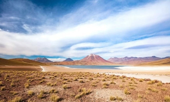 Bình nguyên Altiplano ở sa mạc Atacama. (Ảnh: Pawel Toczynski).