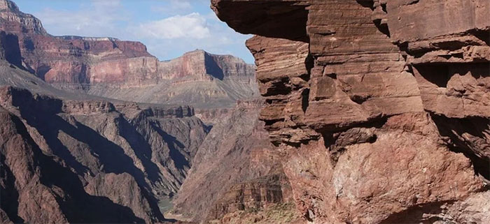 Ảnh Những tảng đá hàng trăm triệu năm tuổi ở Grand Canyon, Arizona (Mỹ) - (Ảnh: IFL SCIENE).