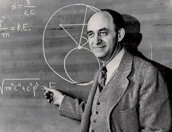 Nhà vật lý Enrico Fermi.