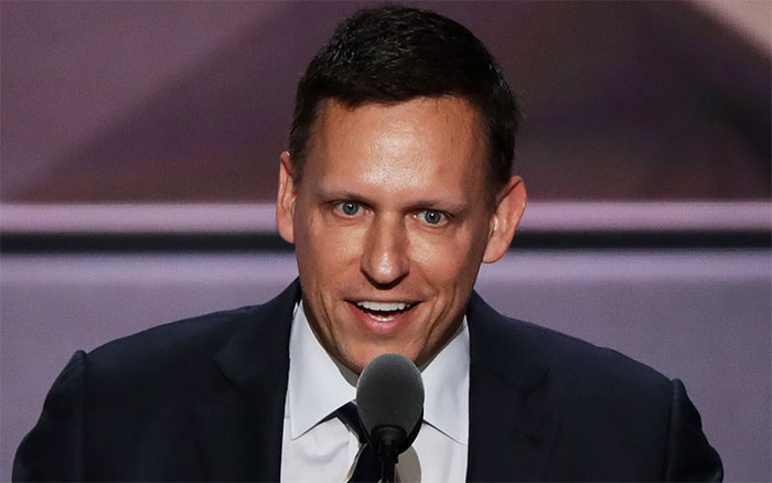 Ảnh Tỷ phú Peter Thiel.