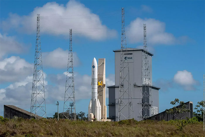 Tên lửa Ariane 6. (Ảnh: AFP/TTXVN).