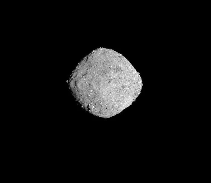 Tiểu hành tinh Bennu, được nhìn thấy vào ngày 6/1/2019, bởi tàu vũ trụ OSIRIS-REx của NASA.(Ảnh: NASA/Goddard/Đại học Arizona).